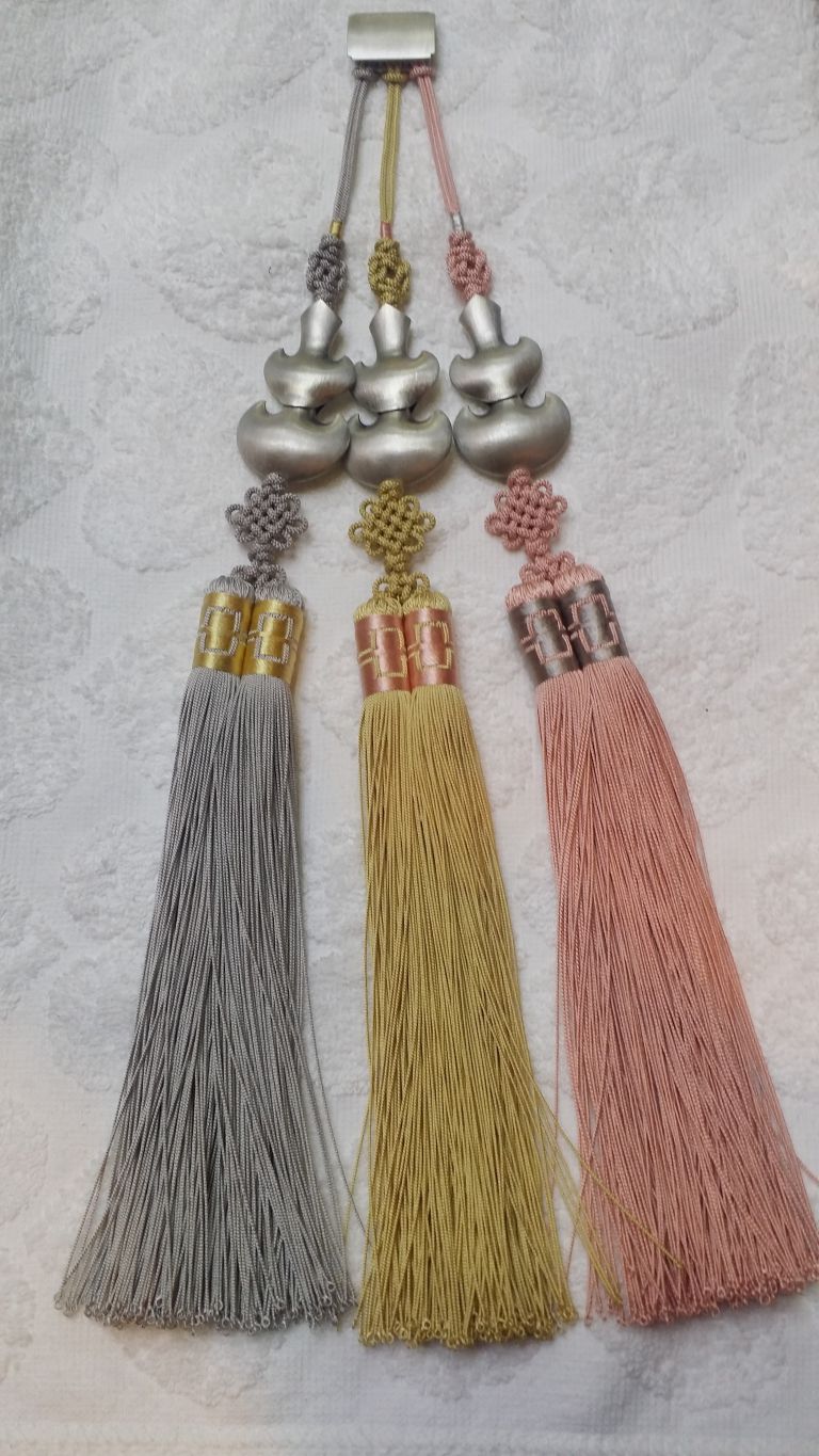 민바늘쌈 삼작노리개