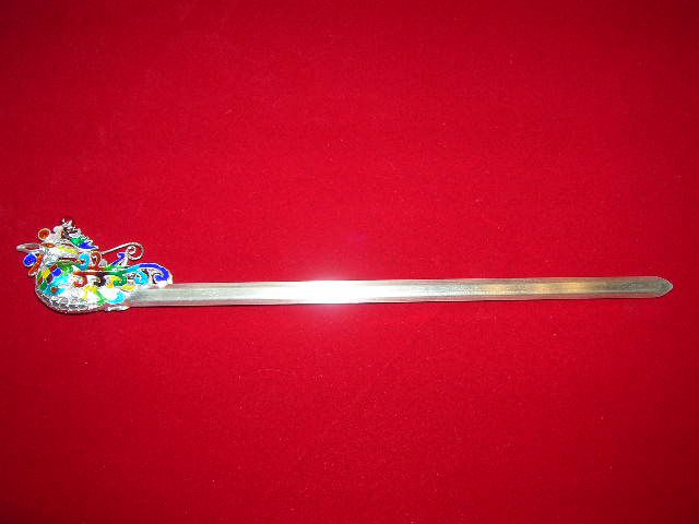 육각 칠보봉황잠