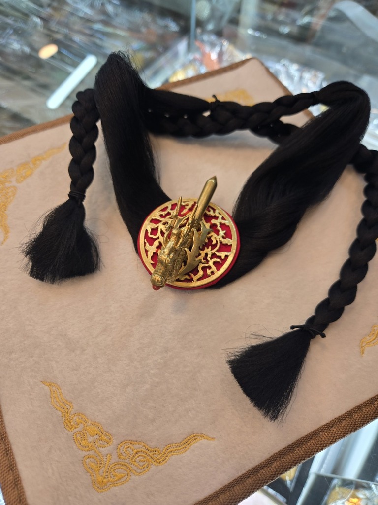 대용첩지명주머리